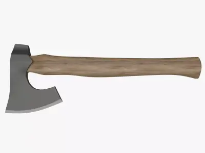 Axe Fire 3D model