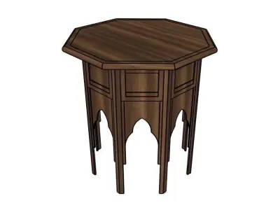 Octogonal Star Table by Dixie and Grace 3D model