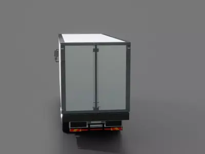 Hino Jumbo Ranger FM 320 2020 Box Truck 3D model