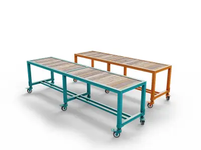 Karpenter AK-14 bench 3D model