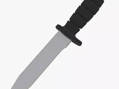 Knife 3D model 17