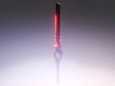 Void Sword 3D model