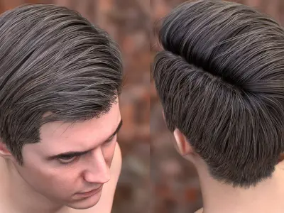 Mans Head 3D model