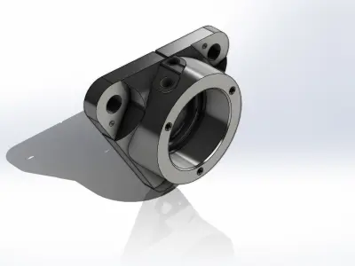 Base de Mancal de Rolamento SKF FNL 505 A Bearing Base 3D model