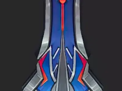 Pack With 30 Fantasy Swords - Part 11 Low-poly 3D model