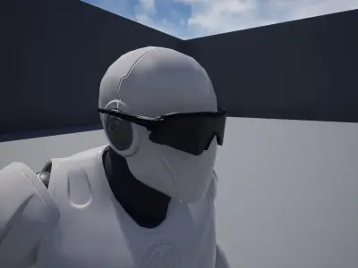 Oakley M-Frame glasses Low-poly 3D model