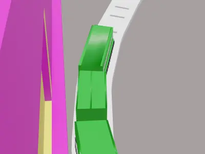 train Low-poly 3D model purchase