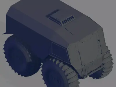SHERP N 4x4 ATV 3D model