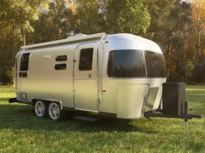 Airstream Flying Cloud trailer 2017 3D model