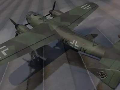 Dornier Do-317A 3D model