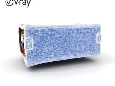 Ornate Antique Book Model Pack for Interactive Environments Low-poly 3D model