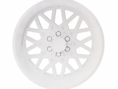 Car alloy wheel 3d model  3D model by Kritrimvault