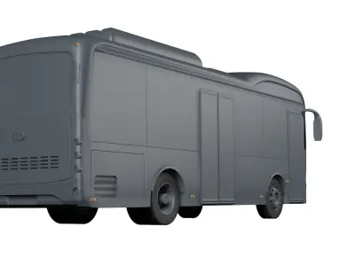 BYD K7U - BUS 3D print model