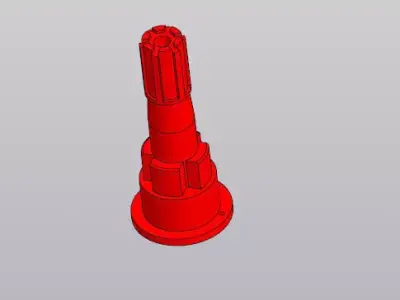 Iveco Truck Door Lock Mechanism - 3D Printable Part 3D model by roziboyevroziboy0