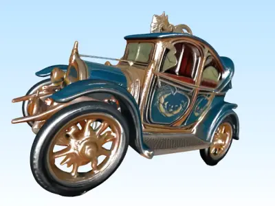 retro car 3D model