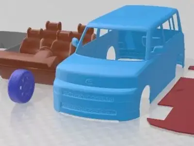 Scion xB 2003 Printable Car 3D print model