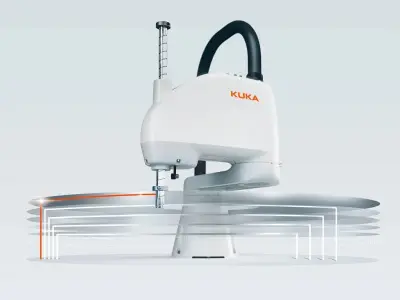 KUKA ROBOT KR 5 SCARA Free 3D model