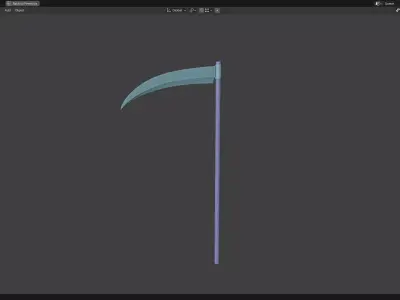 Scythe 3D print model