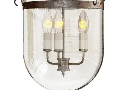 Flamant copley chandelier 3D model