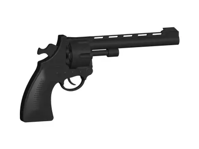 revolver 3D model order