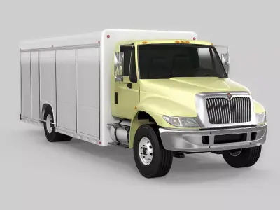 Beverage Delivery Truck 3D model