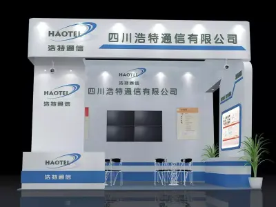 Exhibition - Area - 6X6-3DMAX2009-12 3D model