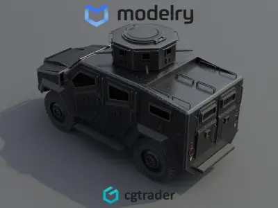 Military JLTV 3D model by OK3D