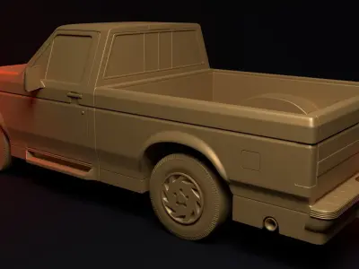 Ford F-150 IX toy 3D print model by artgeorg