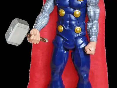 Thors hammer Free 3D model