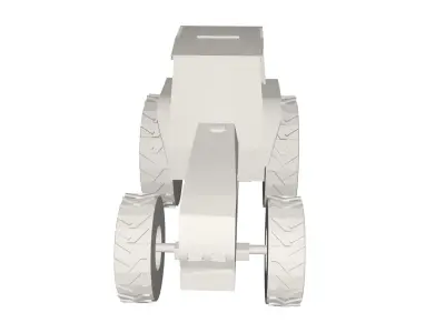 Tractor concept 3D model