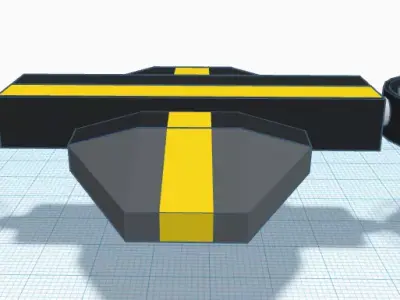 EDF Powered Drone Concept 3D print model
