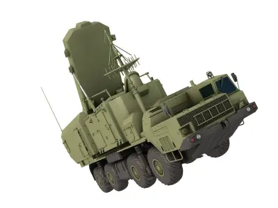 5N63S Radar Flap Lid B 3D model