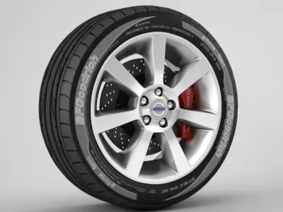 Wheel Volvo S60 4 3D model