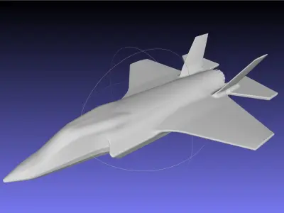 F-35B Lightning II Basic Well Printable Miniature 3D print model