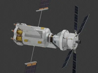 Boeing Exploration Command Module 3D model