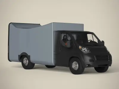 goods van 3D model