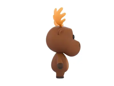Character034 Moose 3D model