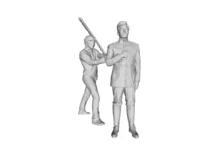 Printle MoDualls LifeDuo Homme 001 PS 3D print model