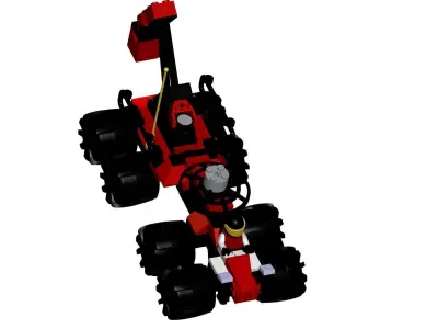 Celestial Forager 8x8 vechical 3D model