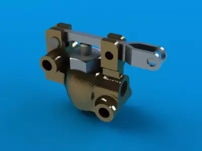 Poppet Valve Free 3D model