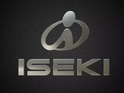 iseki logo 3D model