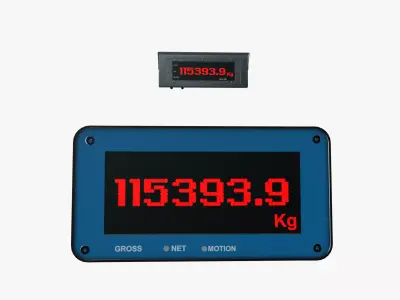 Weight display 3D model