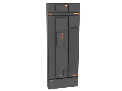 Death Star Inside Wall Panel 1-12 scale Blackseries  3D print model