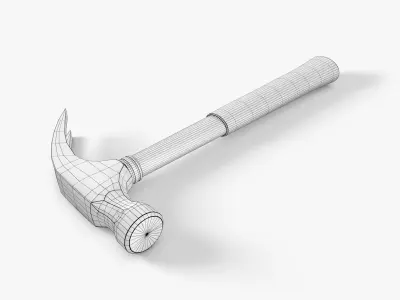 Hammer 3D model 34