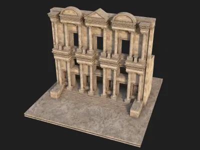 Library Of Celsus Ephesus 3D model