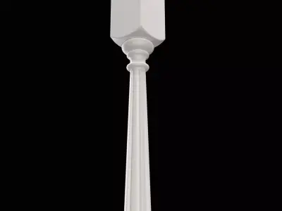 Classic Decorative Stair Baluster 3D model