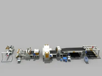 Cutting line Equipment 3D model
