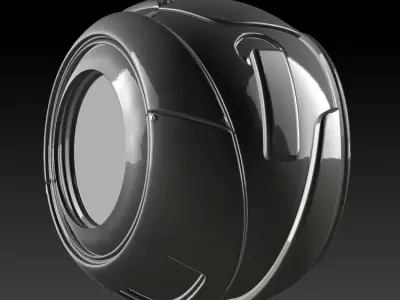 Scifi Ball Free 3D model