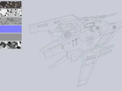 Advance Drone collection 3D Model Pack