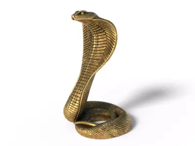 snake egypt Low-poly 3D model